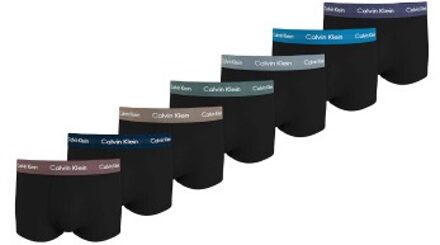 Calvin Klein 7 stuks Low Rise Trunks * Actie * Zwart - Small