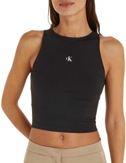 Calvin Klein Archival Milano Tanktop Dames zwart - L