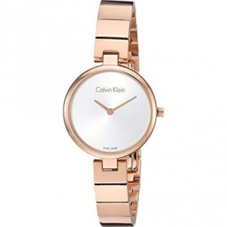 Calvin Klein Authentiek Quartz Horloge - Uomo/Donna - K8G23646 Calvin Klein , Pink , Dames - ONE Size