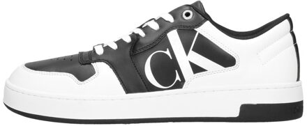 Calvin Klein Basket Cupsole Bold Mono Lth Zwart - 45