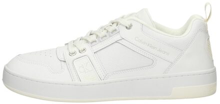 Calvin Klein Basket Cupsole R Lth-tpu Instert Wit - 42