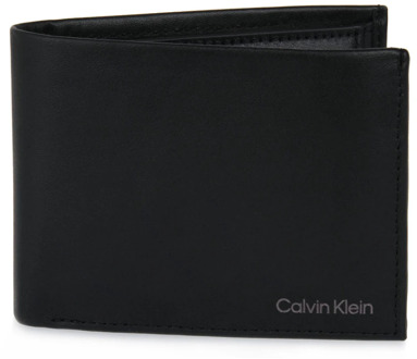 Calvin Klein BAX Trifold Portemonnee Calvin Klein , Black , Heren - ONE Size