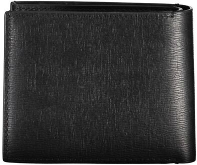Calvin Klein Bifold Portemonnee Leren Portemonnee - maat Zwart