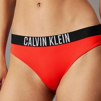 Calvin Klein Bikini Slip dames L/40 Rood