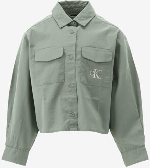 Calvin Klein Blouse CLEAN UTILITY LS SHI khaki - 164/14J;128/8J