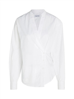 Calvin Klein Blouses Shirts Calvin Klein , White , Dames - L,M,S,Xs