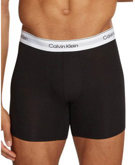 Calvin Klein Boxer Brief 3-Pack Ondergoed Calvin Klein , Black , Heren - Xl,S