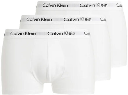 Calvin Klein Boxershort 3-pack - Sportonderbroek - Mannen - Maat XL - Wit