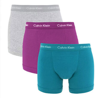Calvin Klein Boxershorts 3-pack trunk multi color - L