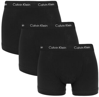 Calvin Klein Boxershorts 3-pack zwart - XS