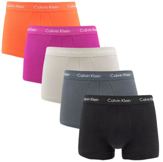 Calvin Klein Boxershorts low rise trunk 5-pack Multi - XL