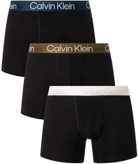 Calvin Klein Boxershorts modern structure zwart 3-pack - L