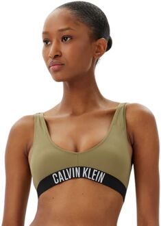 Calvin Klein Bralette-RP Bikini Top dames XL/42 Groen