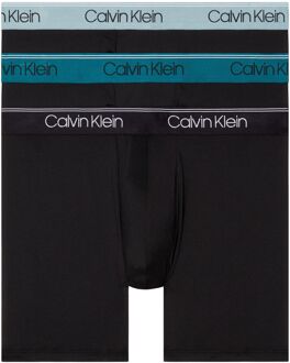 Calvin Klein Brief Boxershorts Heren (3-pack) zwart - blauw - M