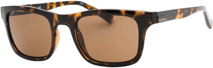 Calvin Klein bruine lens schildpadbruine zonnebril - maat