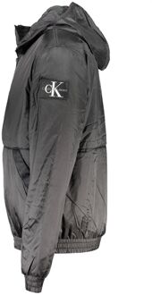 Calvin Klein Capuchon Inpakbare Jas K50k507226 Grijs