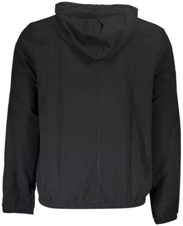 Calvin Klein Capuchon Inpakbare Jas Zwart - maat XL