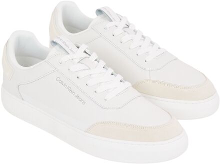 Calvin Klein Casual Cupsole High Sneakers Heren wit - crème - 41