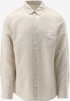 Calvin Klein Casual Shirt LINEN beige - S;M;L;XL