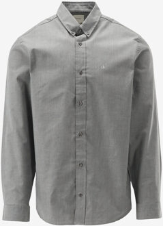 Calvin Klein Casual Shirt OXFORD donker grijs - S;M;L;XL;XXL
