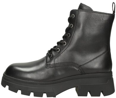 Calvin Klein Chunky Combat Laceup Boot Zwart - 41