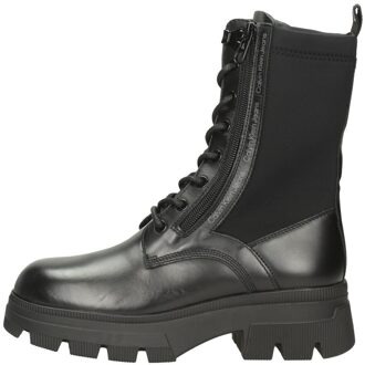 Calvin Klein Chunky Combat Laceup Zip Zwart - 40