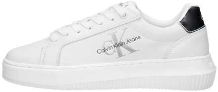 Calvin Klein Chunky Cupsole Mono Lth Wn Wit - 40