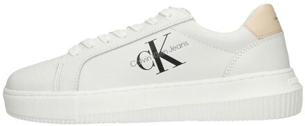 Calvin Klein Chunky Cupsole Monologo W Wit - 40