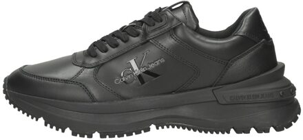 Calvin Klein Chunky Runn Laceup Low Lth-nappa Zwart - 41