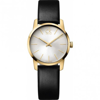 Calvin Klein City Quartz Horloge - K2G23520 Calvin Klein , Black , Dames - ONE Size