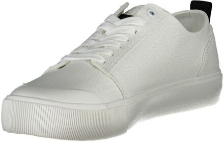 Calvin Klein Ck Lage Canvas Sneakers Wit - EU 41