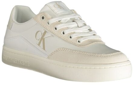 Calvin Klein Ck Lage Sneaker Casual Stijl - maat Ivoor