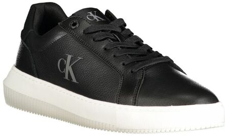Calvin Klein Ck Logo Sneakers Laag-top Stijl Zwart - EU 41