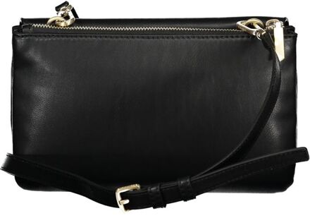 Calvin Klein Ck Monogram Flap Schoudertas Zwart