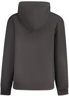 Calvin Klein Ck Monogram Hoodie Relaxed Fit - maat Donkergrijs