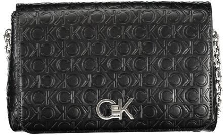 Calvin Klein Ck Monogram Ketting Portemonnee Zwart