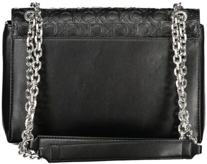 Calvin Klein Ck Monogram Kettingtas Zwart - One Size