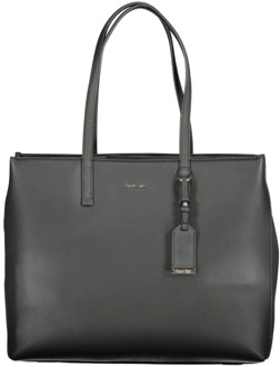 Calvin Klein Ck Must Shopper Md_P ck black Damestas Zwart - H 32 x B 40 x D 11.5