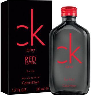 Calvin Klein CK One Red edition for Him - Eau de toilette - 50 ml