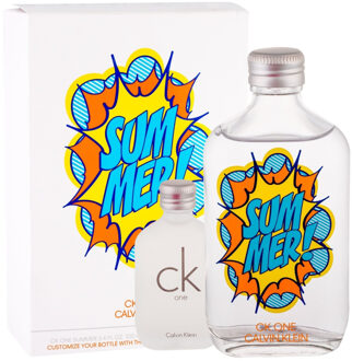 Calvin Klein CK One Summer 2019 Dárková sada EDT 100 ml a CK One EDT 15 ml - 100ML