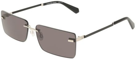 Calvin Klein Ck1284s Vierkante Zonnebril - maat Grijs