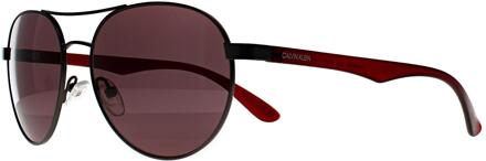 Calvin Klein CK19313S 008 mat gunmetal grijs zonnebril - One Size