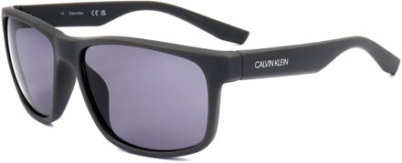Calvin Klein Ck19515s Vierkante Zonnebril - maat Donkergrijs