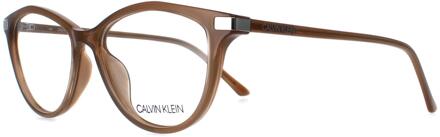 Calvin Klein CK19531 269 melkachtig taupe brilmontuur - maat Bruin