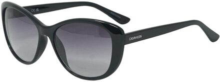 Calvin Klein CK19560S 001 Black Sunglasses - maat Zwart