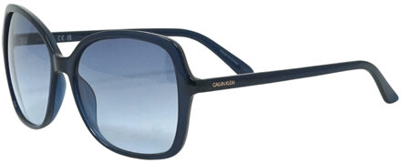 Calvin Klein CK19561S 410 marineblauwe zonnebril Navy