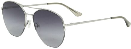 Calvin Klein CK20121S 045 Silver Sunglasses - maat Zilver