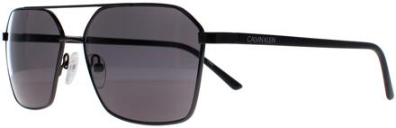 Calvin Klein CK20300S 008 gunmetal donkergrijs zonnebril