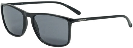 Calvin Klein CK20524S 001 zwarte zonnebril