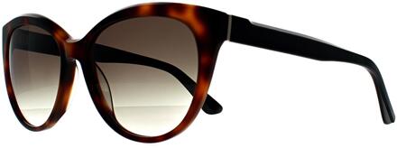 Calvin Klein CK22520S 236 havana zwart bruin gradiënt zonnebril